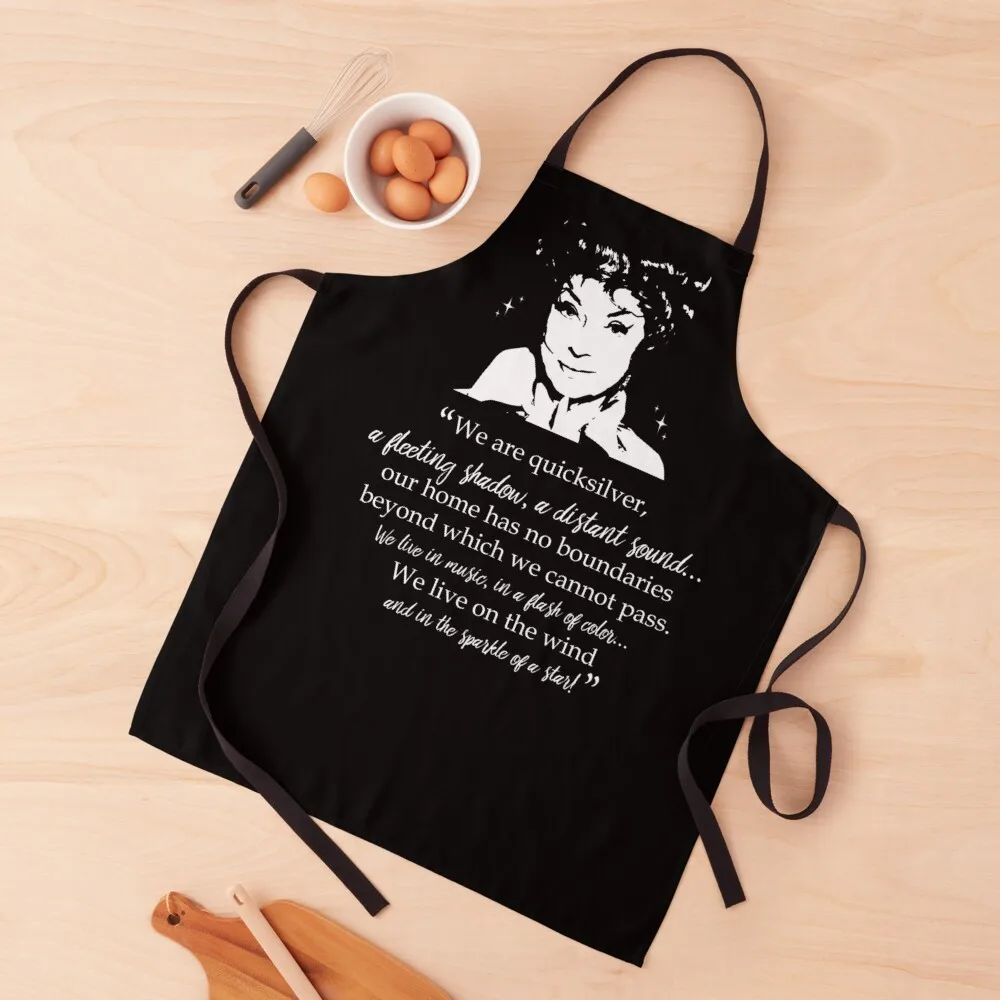 Bewitched Endora Tshirt Apron Waterproof Kitchen Woman Women's Home Clothes Apron