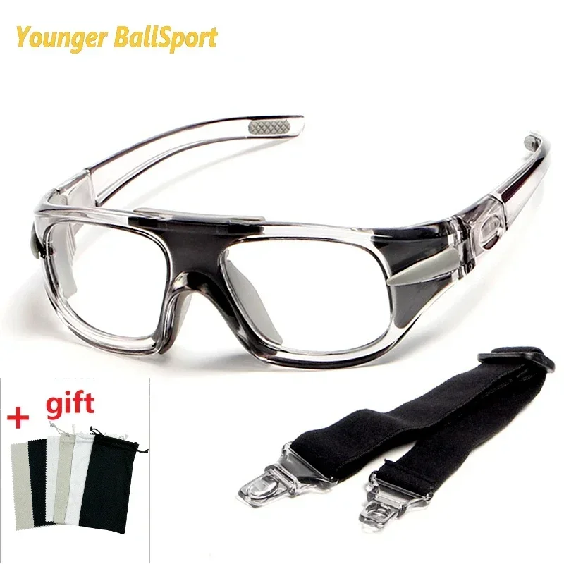 Gafas deportivas de baloncesto para miopía, gafas de entrenamiento extraíbles, gafas de ciclismo, lentes personalizables, vidrio anticolisión