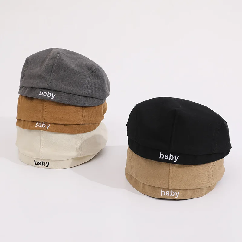 Fashion Baby Boy Hat Cotton Children Cap for Girls Boys Cotton Beret Hat for Kids Accessories Baby Hats 2-4Y