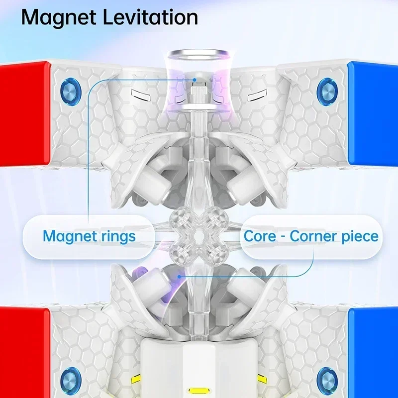 Gan356 Maglev Speed cube Stickerless gan 356 maglev 3x3 speedcube 3x3x3 Professional Magic Cube Gan magnetic Toys for