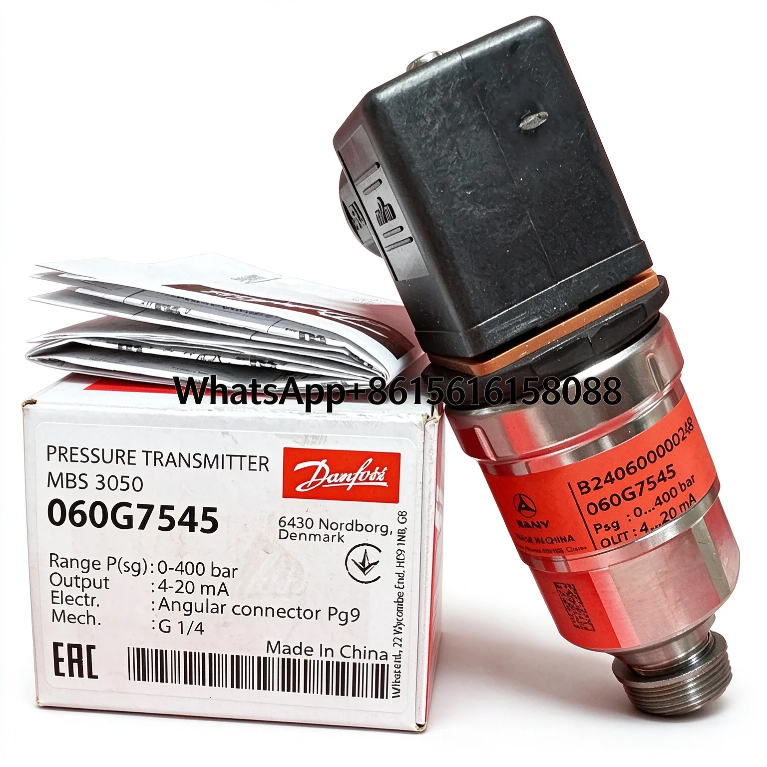 MBS3050 060G7544  060G7545 060G6221  060G6222 B240600000249  B240600000248 Danfoss Pressure Sensor