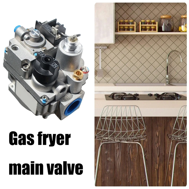 Professional DN20 Main Valves Precisions Designs Fryer Main Valves Replaces 700506 Kitchen Accessories for Household