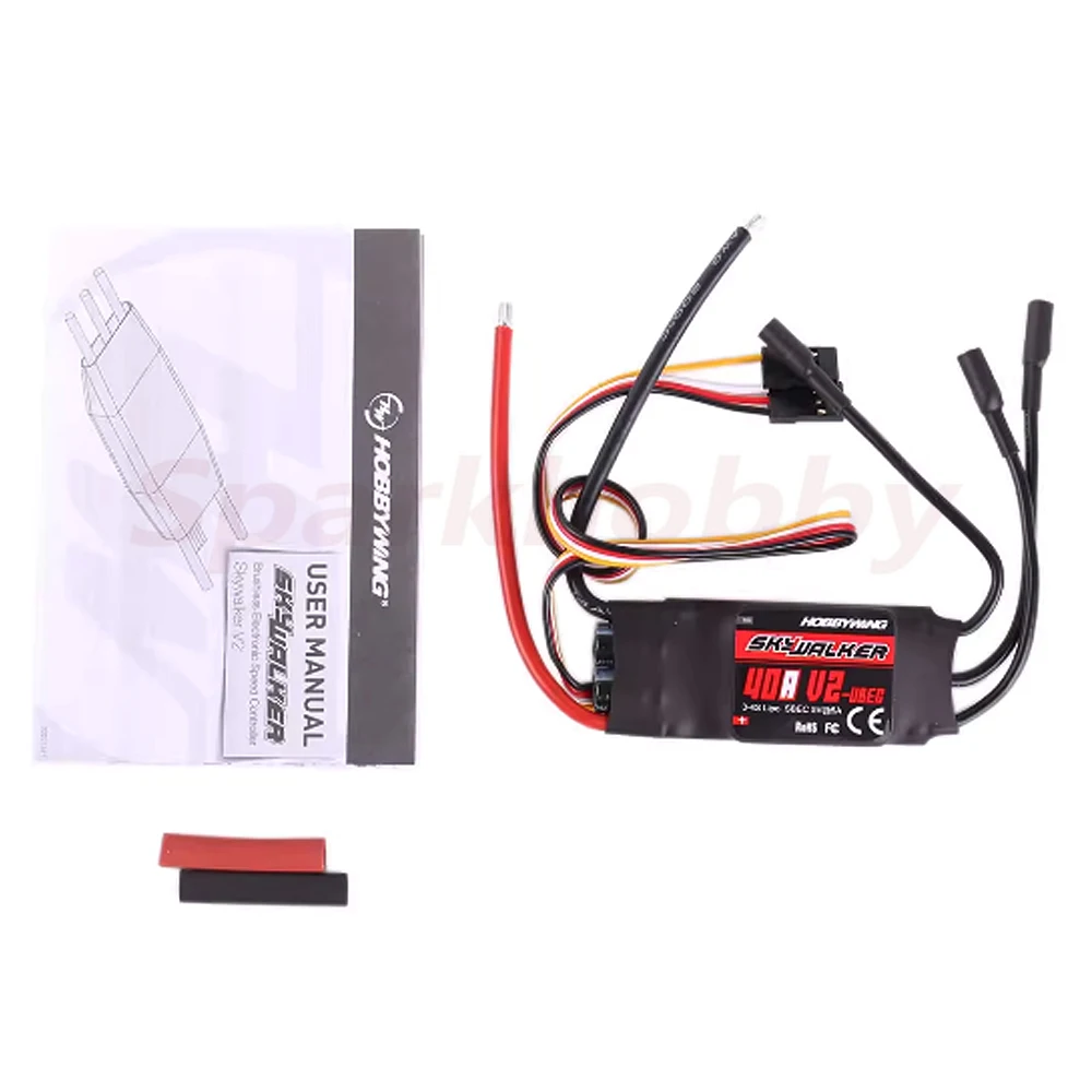 Hobbywing Skywalker 20A 30A 40A 50A 60A 80A 100A V2 Series ESC Speed Controler With UBEC For RC FPV Quadcopter RC Airplane Drone