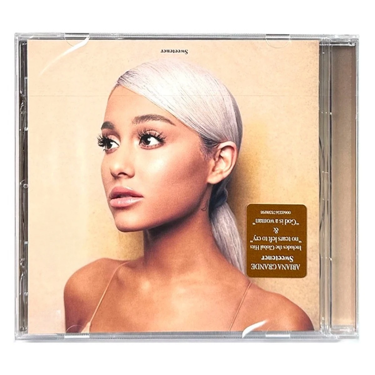 ألبوم أريانا غراندي المحلي قرص مضغوط أصلي موسيقى البوب الأوروبية الأمريكية للموسيقى والمجتمعين