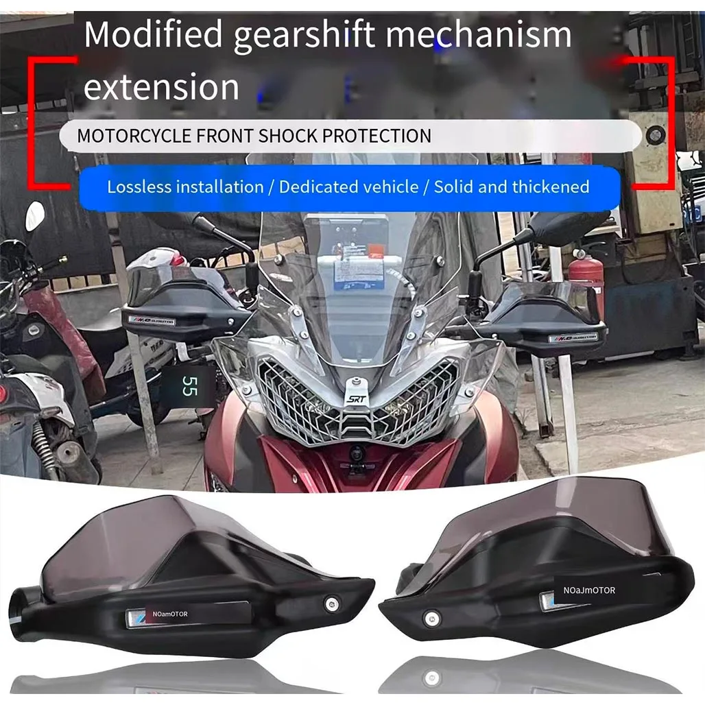 For QJMOTOR SRT 800 SRT800 modified hand guard windshield windshield