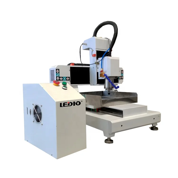 4040 Mini CNC Router Steel Milling Machine for Jewelry Jade Engraving Equipped with Engine Pvc Motor Bearing Core Components