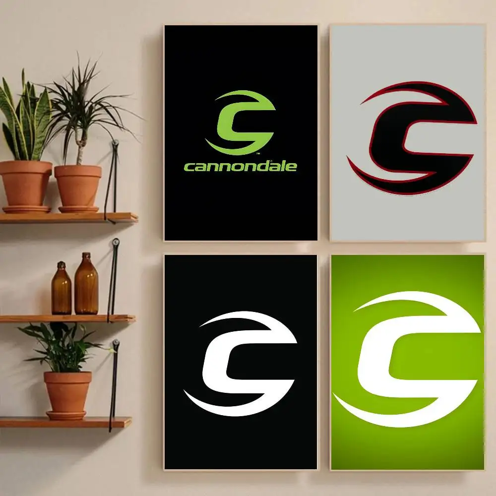 1 Stück B-Cannondale Poster-Aufkleber, wasserfest, Wandkunst für Wohnzimmer, Schlafzimmer, Heimdekoration