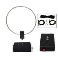 GA800 radio shortwave antenna active loop antenna, small loop shortwave antenna 10KHz-159MHz HF