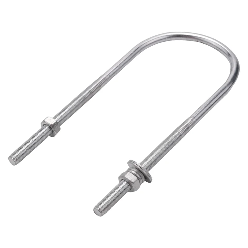 Excellent! Double Antenna Mast Clamp V Jaw Block with U Bolts Heavy Duty Anti-Rust Mast to Mast Mount Bracket Kit for TV,CB,Ham