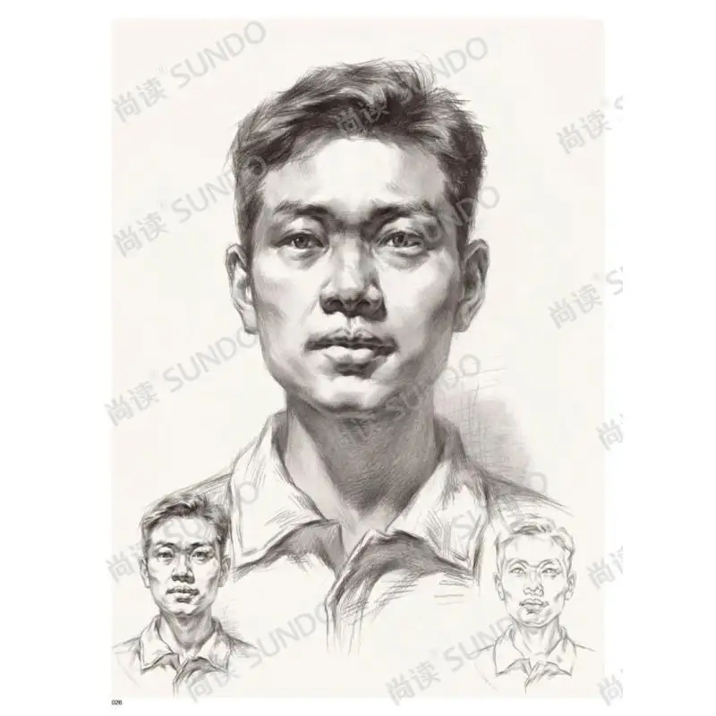 Super courseware 6.0 Jia Jie Sketch head 2022 still read beginner character head portrait template basic entry