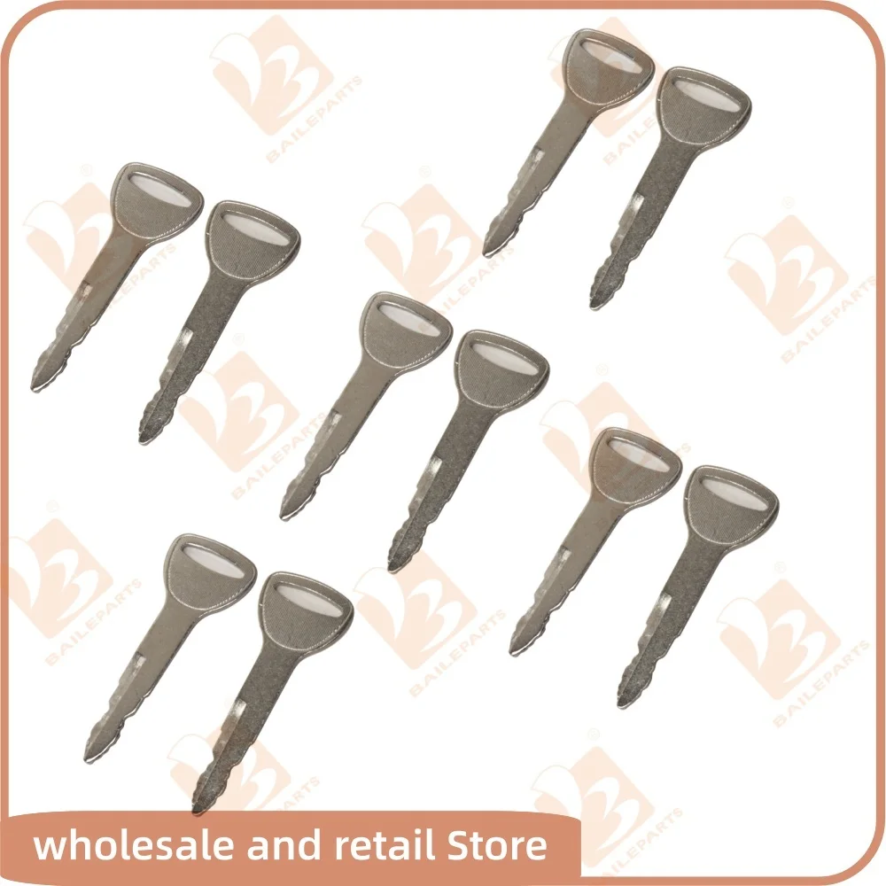 

A62597 10 шт. 57591-23330-71 ключи зажигания для вилочного погрузчика Toyota вилочный погрузчик тяжелое оборудование переключатель стартера