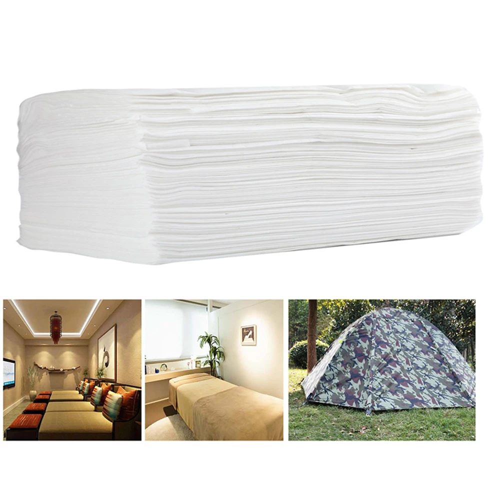 

10pcs 175X75Cm Disposable Non-Woven Bed Sheets Thickened Breathable Travel Bedding For Spa Salon Lightweight Portable Outdoor