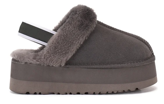 أحذية نسائية شتوية قصيرة متكاملة من الفرو بنعال سميكة للطقس البارد