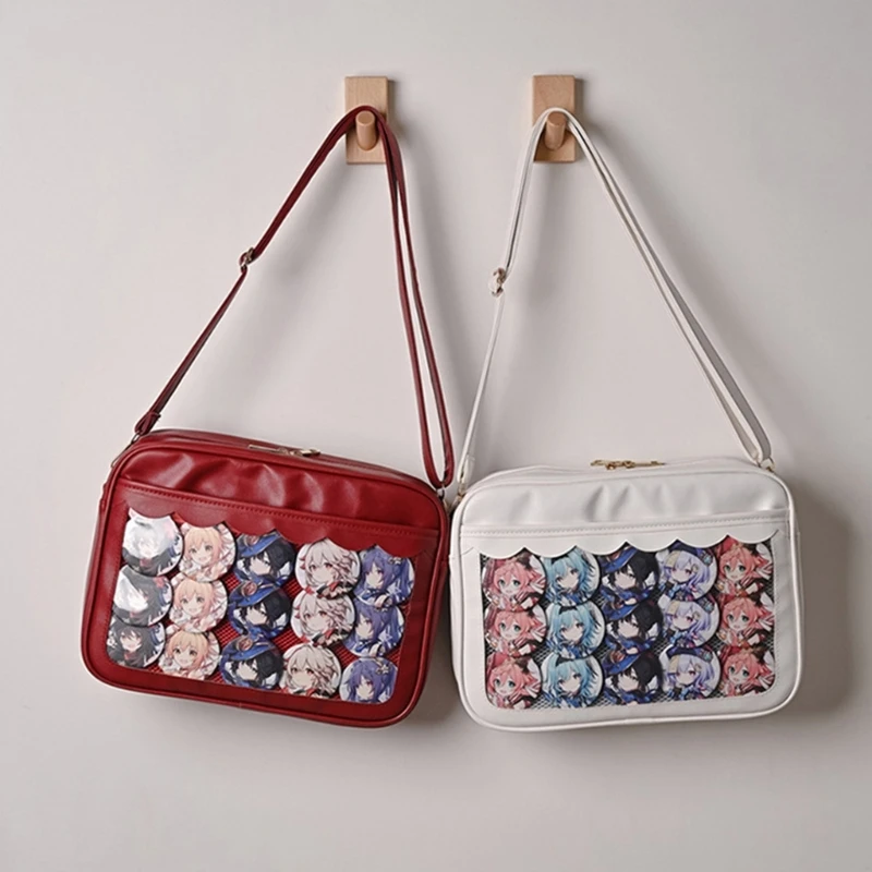 Japanese Shoulder Bag for Women PU Itabag Transparent Bag JK Tote Bag Handbags Ita bag Crossbody Bag