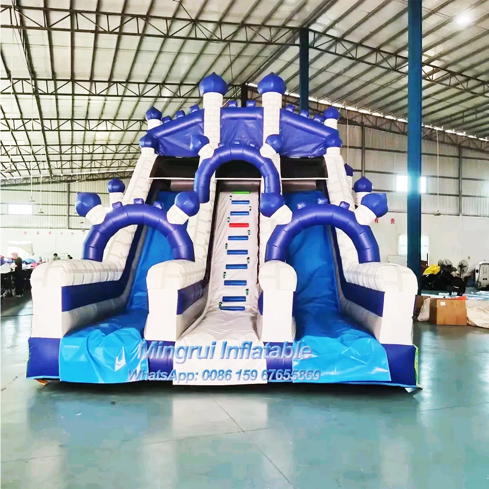 PVC Mesh Cloth Jumping Game, Inflatable land Slide, Popular Design, Outdoor and Indoor