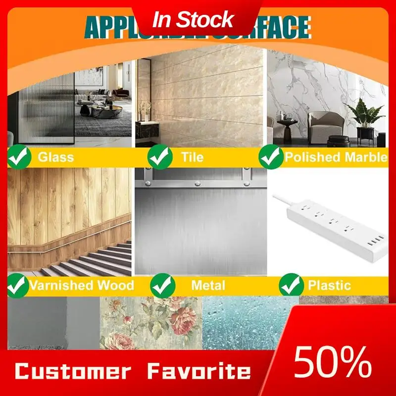 AT03 Top 36 Pairs (72 Items) Of Photo Frame Special Stickers For Wall Hanging Without Punching And Double-Sided Magic Stickers D