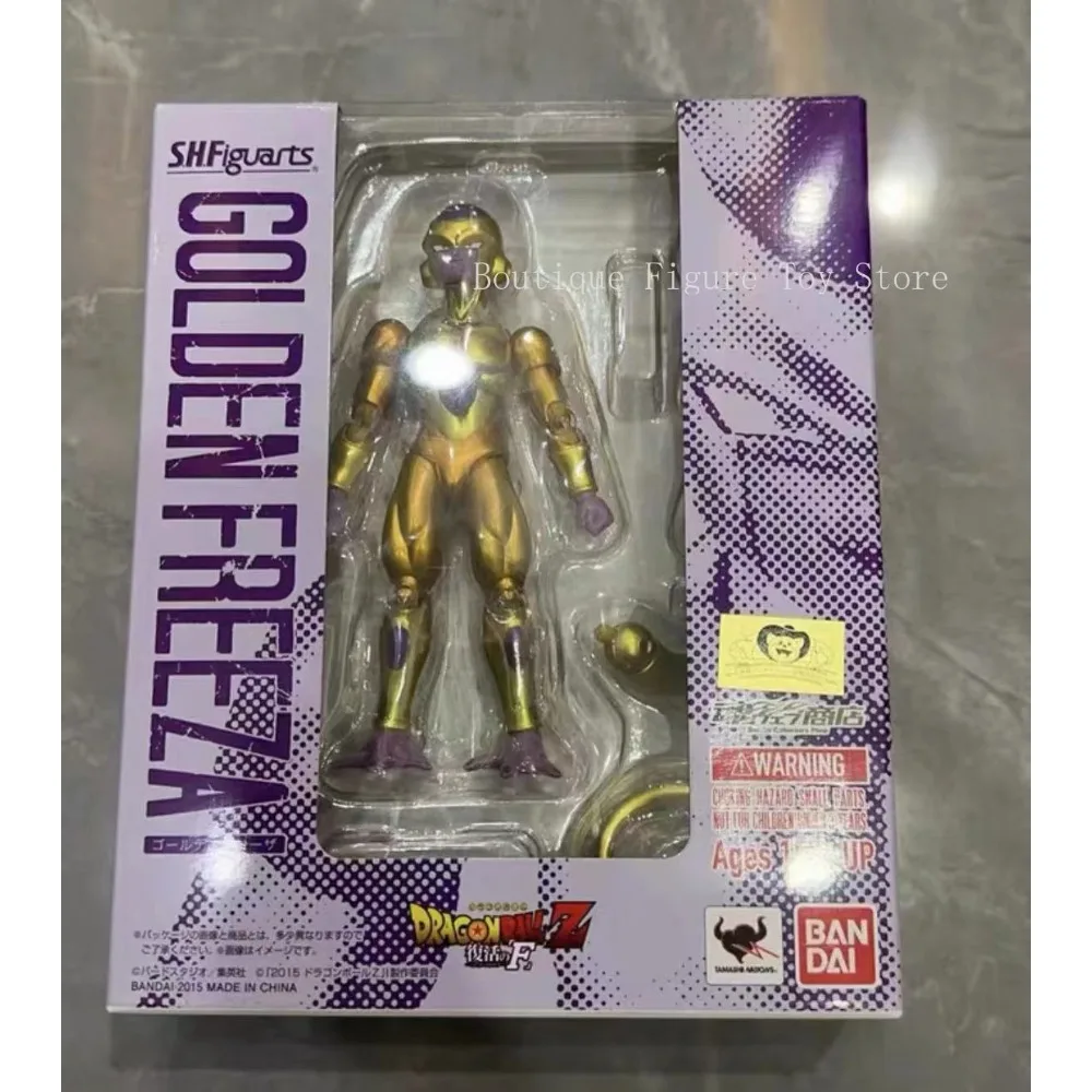 

100% Original Bandai SH Figuarts SHF Dragon Ball Golden Freezai Action Figures Anime Model Toys Figura PVC Gifts In Stock