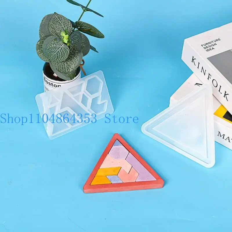 

652F форма для эпоксидной смолы, силиконовые формы, головоломки, формы для смолы, свеча, ручная сопа, DIY Декор