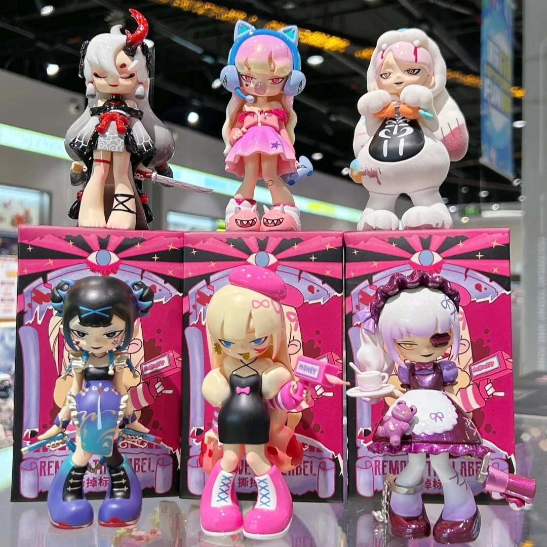 

Yandere Gen Remove The Label Series слепая коробка аниме фигурка куклы модель игрушки готический стиль настольный декор подарки-сюрпризы игрушки