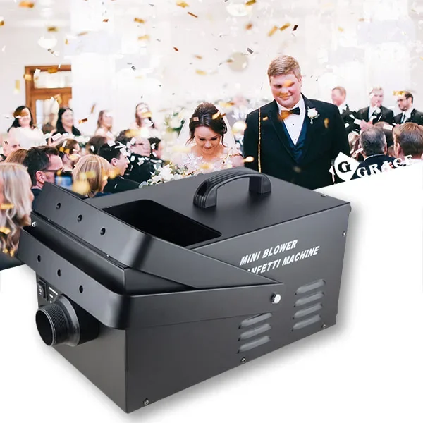 1800 W Confetti B Machine Stage Manual Control Whirlwind Paper Confetti er