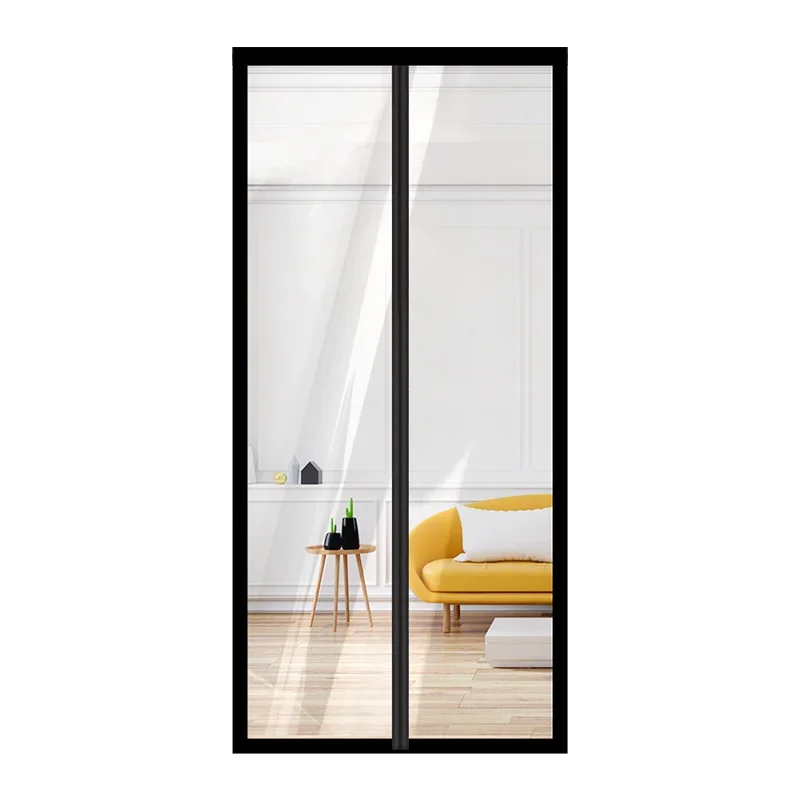 Air Conditioning Door Curtains for Winter Windproof, Warm and Transparent Household Kitchen Plastic Partition Curtains