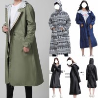 Waterproof Lightweight Body Poncho for AdultLong Raincoat for Hiking, Windbreaker for Male and FemaleJapanese and Korean Version