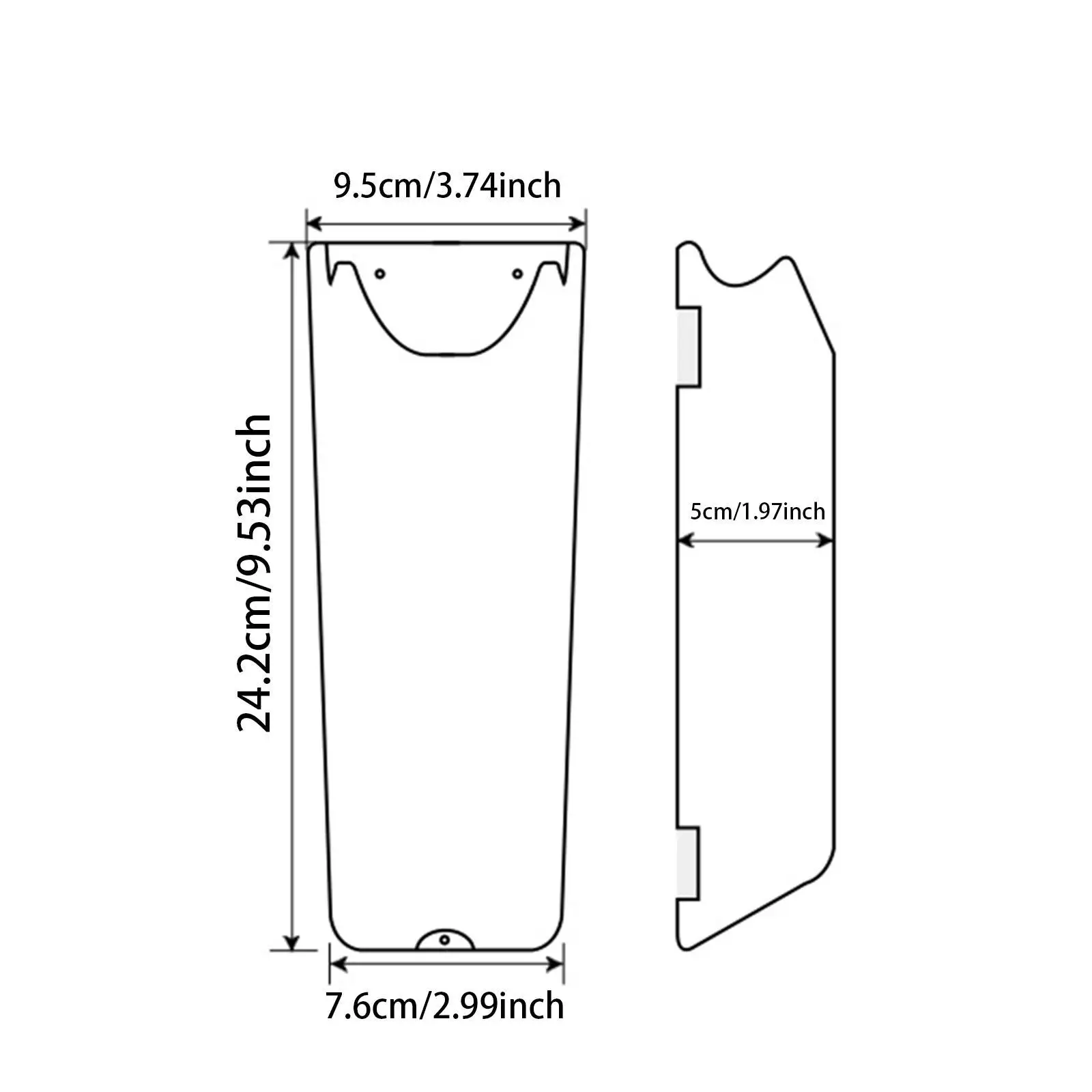 Winch Handle ผู้ถือคอนเทนเนอร์ติดตั้งง่าย Organizer Winch Handle กระเป๋าสําหรับพายเรือใบ Sailing Marine เรือ