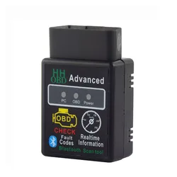 Extractme OBD2 HH OBD ELM327 V2.1 블루투스 OBDII CAN BUS 체크 엔진 자동차 자동 진단 스캐너 도구 어댑터, 안드로이드용