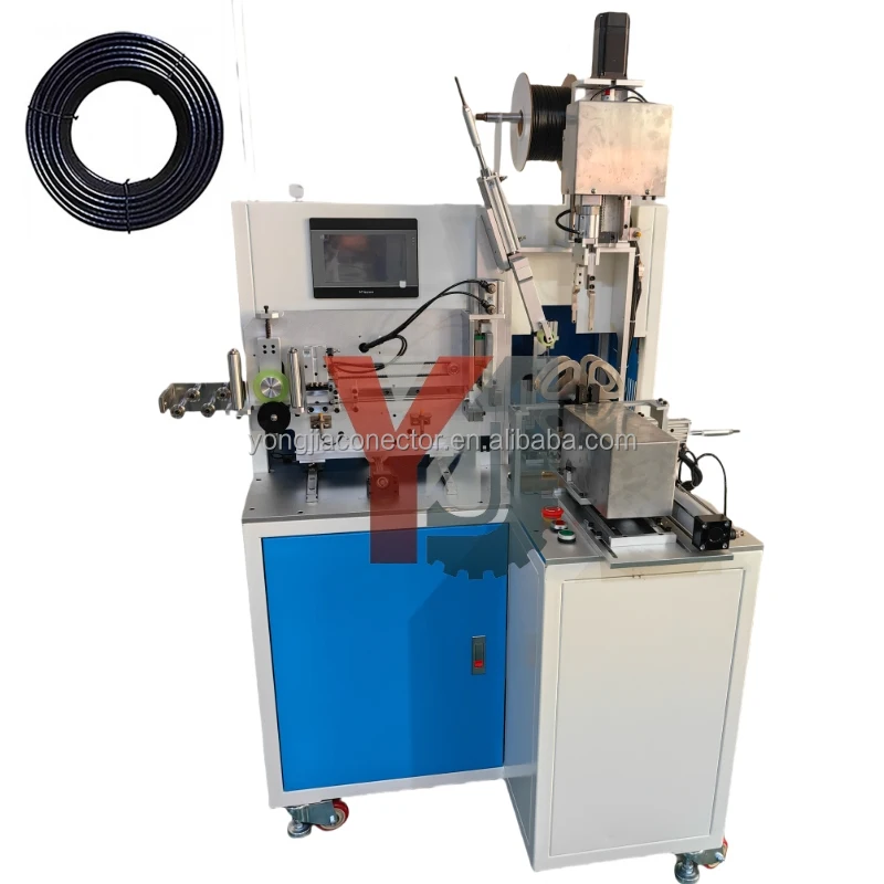 

Automatic Wire Cutting Winding and Tying Machine for Making Wire Coils