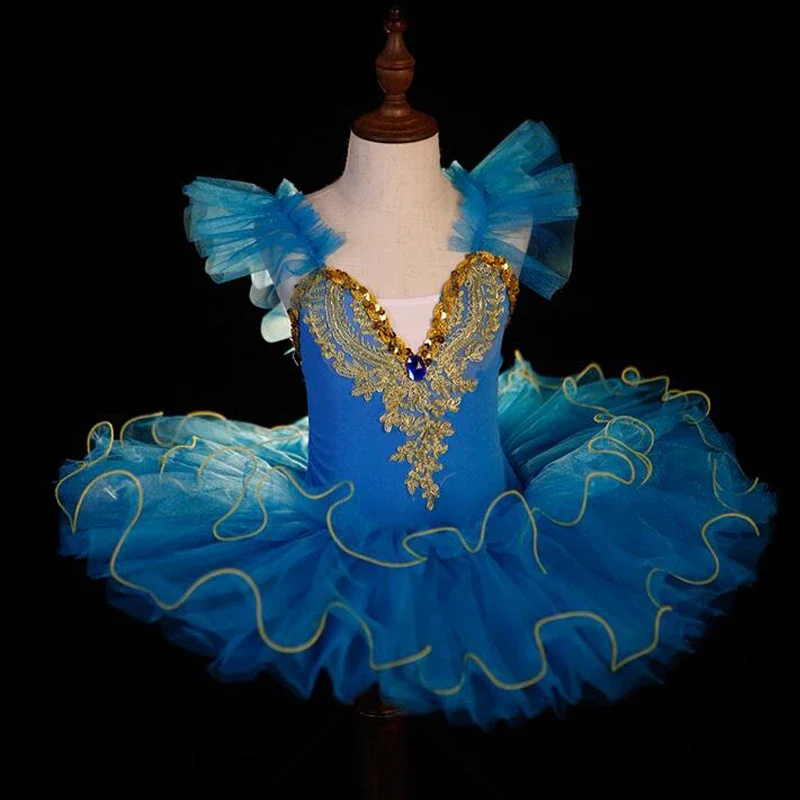 Vestido de dança tutu para crianças, Swan Lake Dance Trajes para meninas adolescentes, roupas de bailarina para crianças, roupas infantis