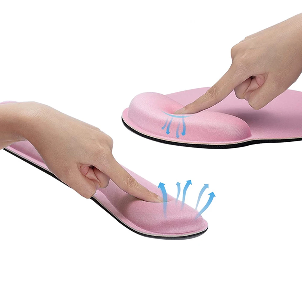 

1 set Mouse Pad Wrist Rest Keyboard Support Ergonomic Comfortable Non Slip Adjustable 3 In 1 Set For Office Work Study