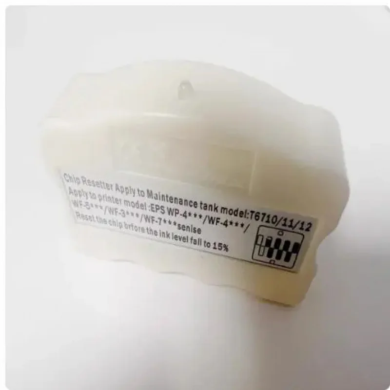 Maintenance Tank Chip Resetter T6710 T6711 for Epson WP-4525 4530 4540 5110 7110 7610 Waste Ink Tank Restore High Quality