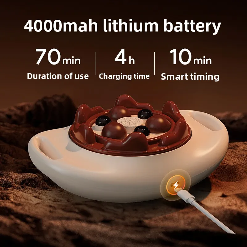 2025 مدلك البطن المعدة العجن قطعة أثرية التلقائي البطن الأمامي والخلفي لوحة كبيرة الكى