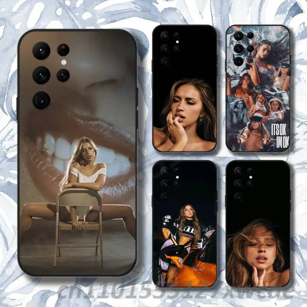 Tate Mcrae So Closes To What Phone Case For Samsung S10,S21,FE,S21 ,S26,S25,S24,S23,Ultra,S9,S22,Plus Black Shell Cover
