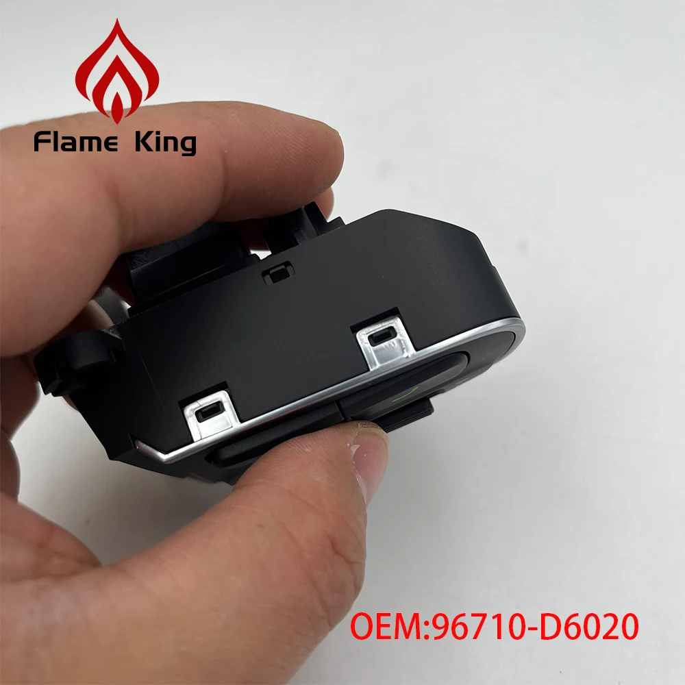 Flame king 96710-D6020 Steering Wheel Button Multimedia Audio Volume Phone Switch Accessories for Kia K5 2016