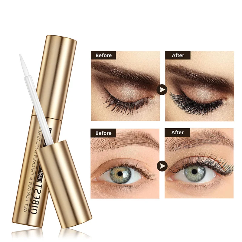 Fast Eyelash Growth Serum 7 Days Natural Eyelash Enhancer Longer Fuller Thicker Curling Lash Treatment Eye Care Makeup Products