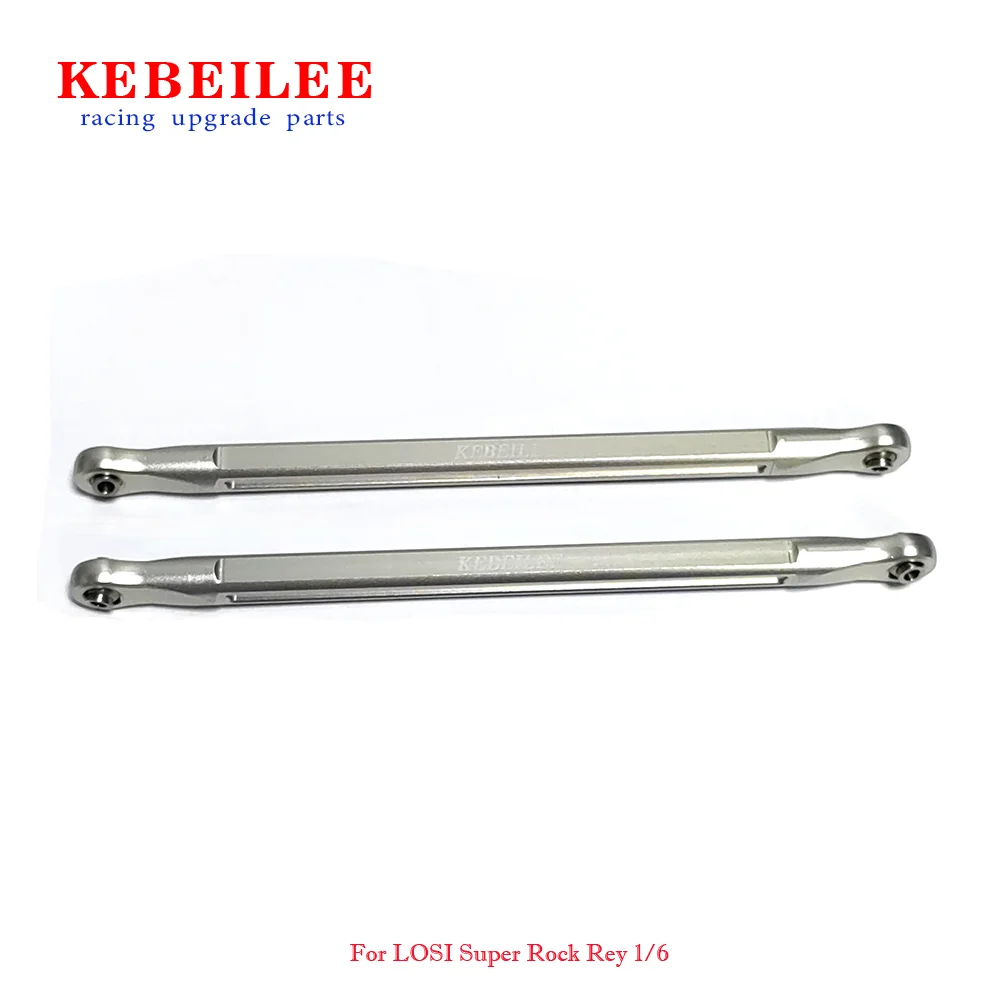 KEBEILEE CNC Aluminum7075# Rear Upper Link For LOSI Super Rock Rey 1:6 8S