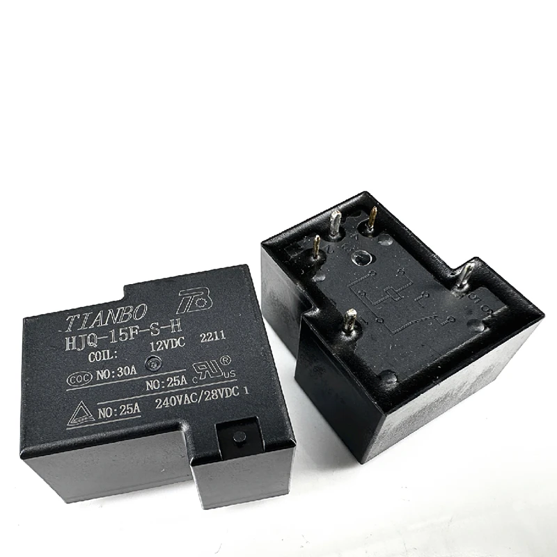 New original (2pcs) HJQ-15F-S-H-05VDC  HJQ-15F-S-H-12VDC HJQ-15F-S-H-25VDC DIP-5 30A Water Heater Main Board Relay