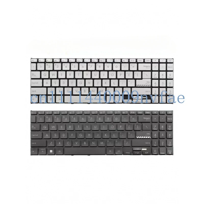 

US Laptop Keyboard For ASUS Vivobook 15 P1562CV X1603Z X1603ZA K6602Z M1503Q M1603Q X1503ZA X1605V X1502 X1502ZA