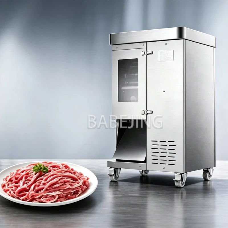 Electric Meat Cutter 3.5/5/7Mm Commercial Stainless Steel Automatic Vegetable Shredder