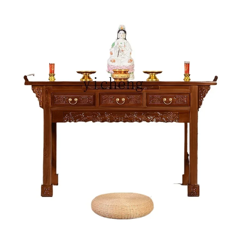 XL table incense table household incense ancestor altar cabinet Guan Gong Zhongtang incense table