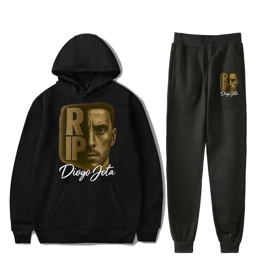 

Diogo Jota Tribute Hoodies Set Forever a Red Angel Tee RIP Jota 1996–2025 Merch Hoodie Pants Two-Piece Men Women Clothes