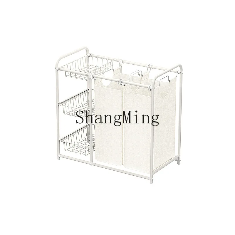 

Многофункциональная тележка для сортировки белья большой вместимости FG, для дома и отелей, с разделителями для одежды