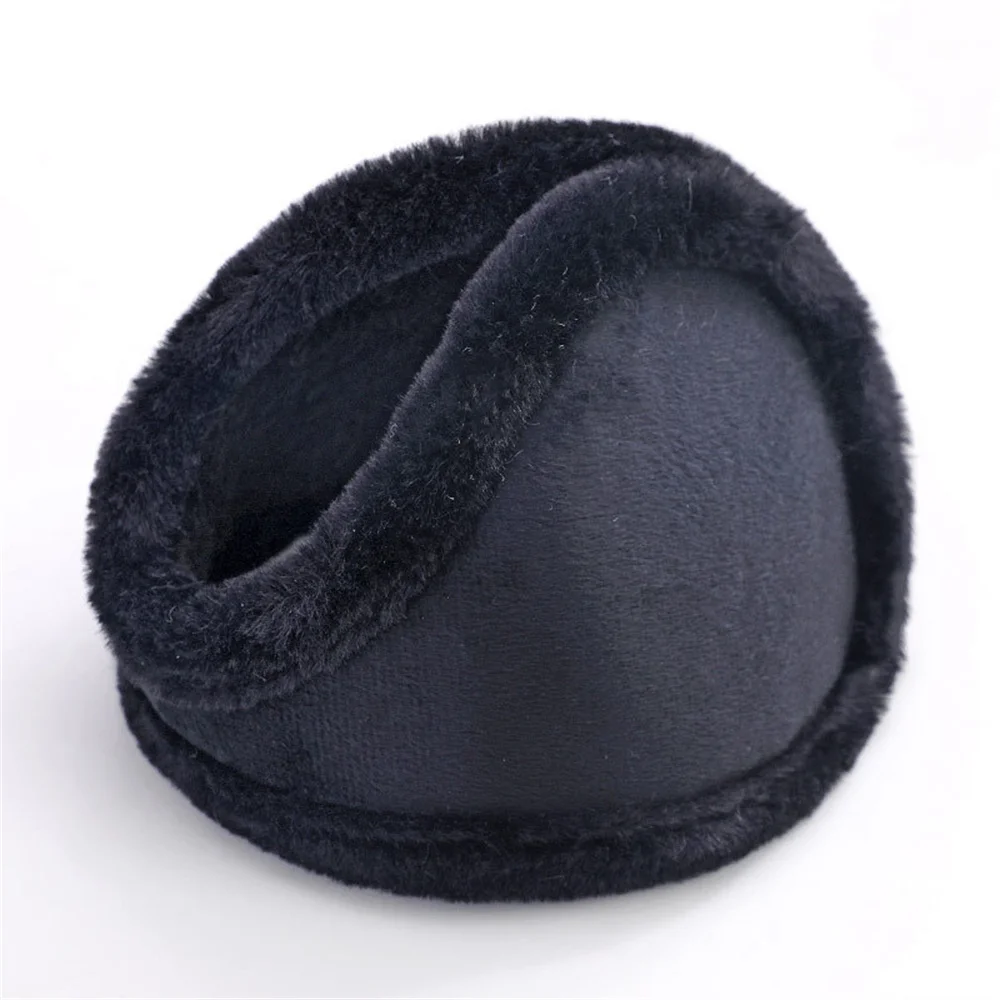 Unisex Earmuffs Winter Faux Fur Soft Plush Padded Ear Warmers Outdoor Earmuffs Women Men Fuzzy Warmer Earlap Male Ears Cover