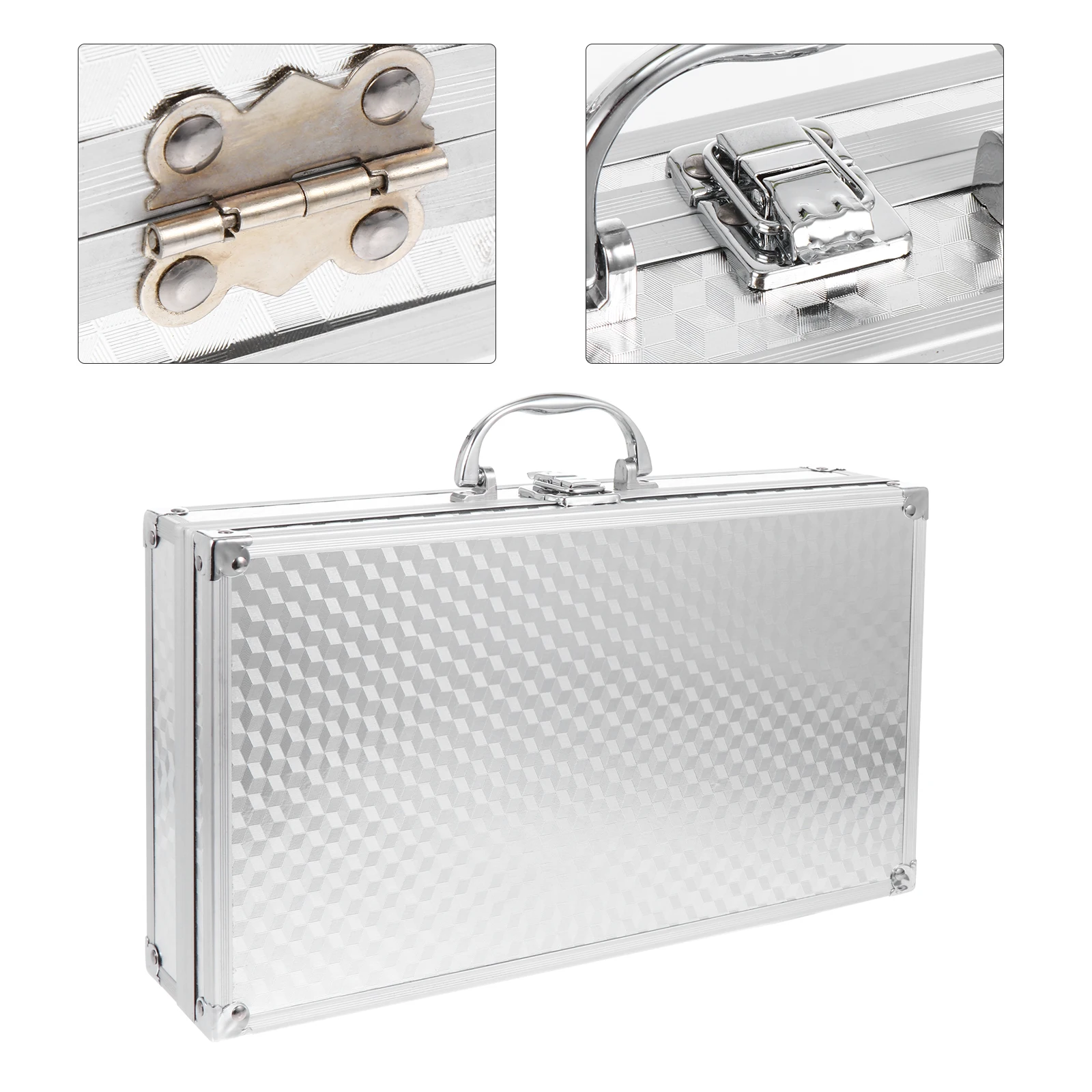 

Sound Cards Carrying Case Aluminum Box Storage Container Travel Hand Filling High Quality Strong Protective Elegant Design Load