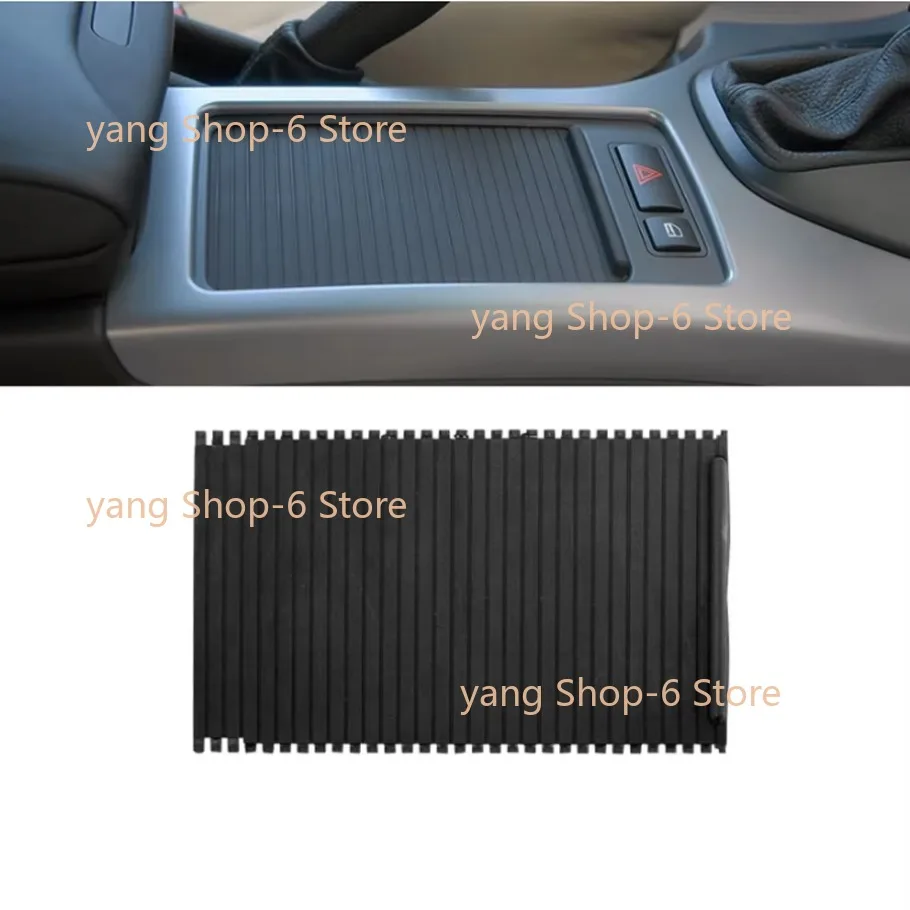 Car Inner Centre Console Roller Blind Cover Trim For BMW X5 E53 1998-2006 Car Water Cup Rack Storage 51168402941 51168408026 NEW