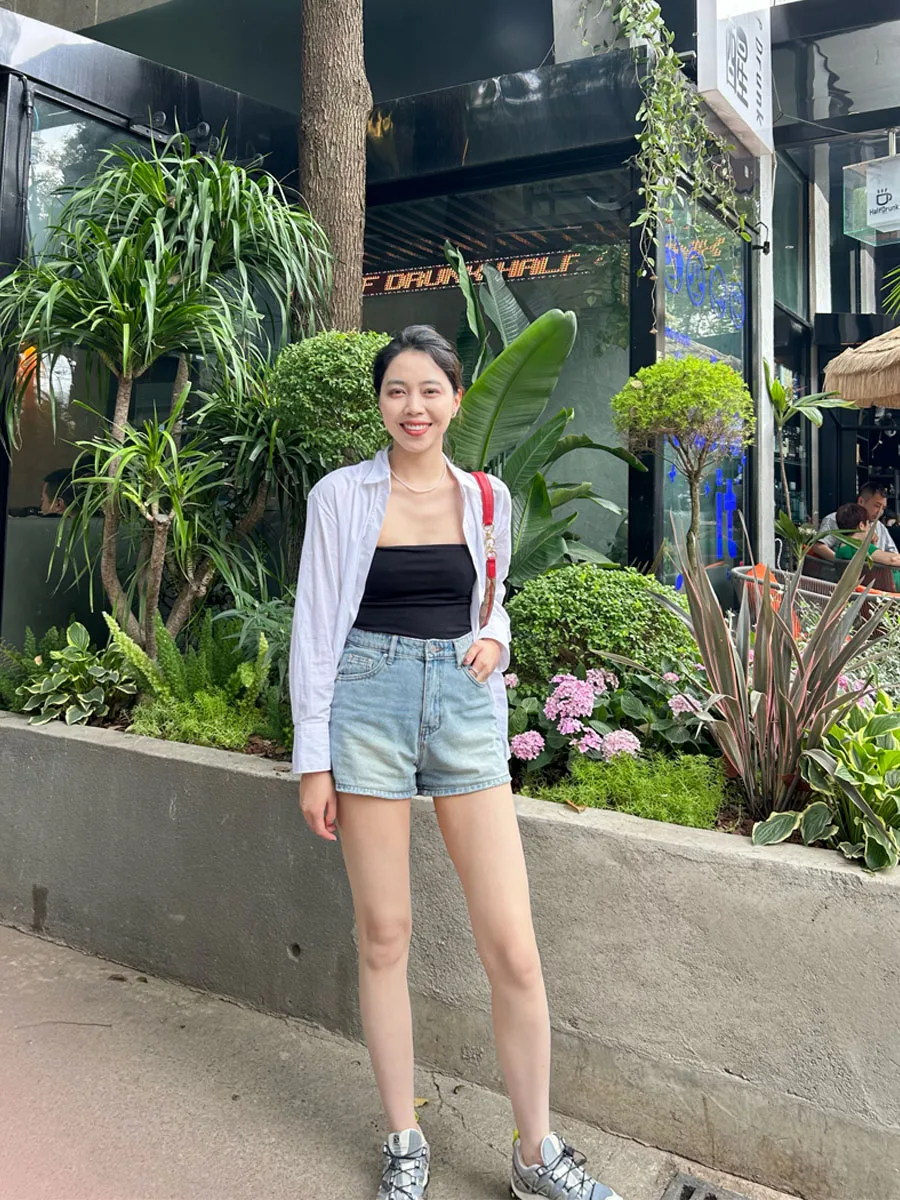 

Винтажные джинсовые шорты А-силуэта с высокой талией для женщин, укороченные, с широкими штанинами, летние, модные