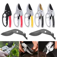 Universal Garden Pruning Shears Cutter with Replace Blade High Carbon Steel Gardening Plant Scissor Branch Pruner Trimmer Tools