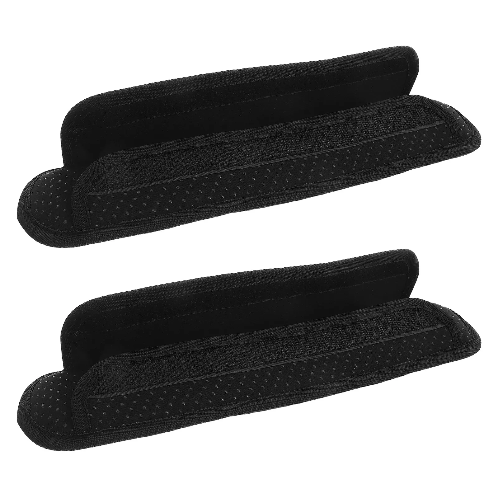 2Pcs Backpack Shoulder Strap Pads Removable Cushion with Wide Support Breathable Fabric for Work Travel Gym Hiking Weekend Bags