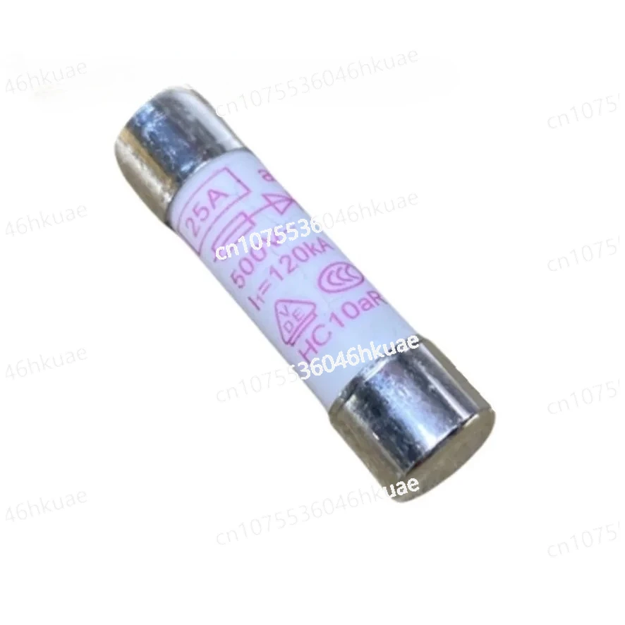 10Pcs HC10aR Fuse 30A 500V Fast Blow Ceramic Fuse Tube High Voltage Fuses for Electrical Equipment